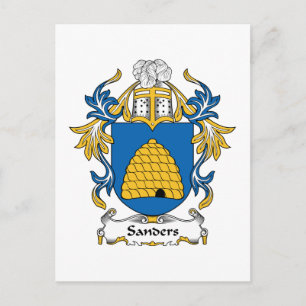 Sanders Family Crest Briefkaart