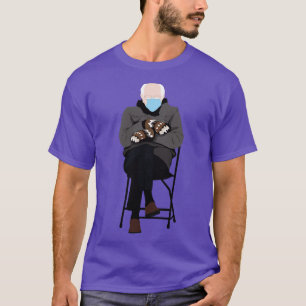 Sanders inauguratie meme t-shirt