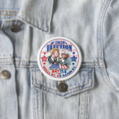 Sanders v. Trump 2020 Ronde Button 7,6 Cm (In situ)