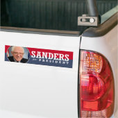 Sanders voor President Bumpersticker (Op Truck)
