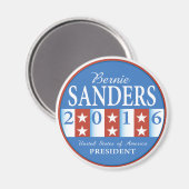Sanders voor President Magneet (Voorkant / Achterkant)