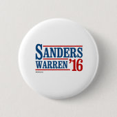 Sanders Warren 2016 Ronde Button 5,7 Cm (Voorkant)