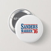 Sanders Warren 2016 Ronde Button 5,7 Cm (Voorkant /achterkant)