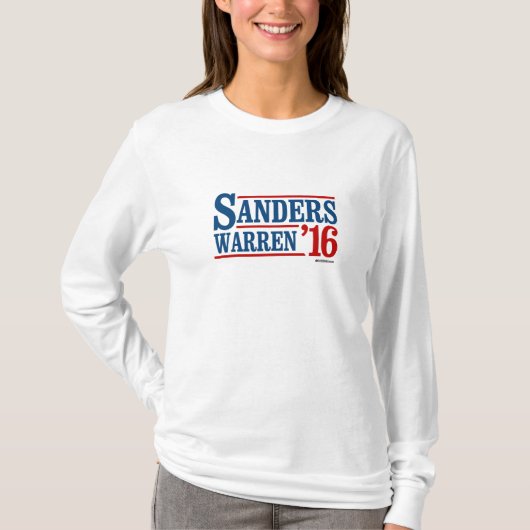 Sanders Warren 2016 T-shirt (Voorkant)
