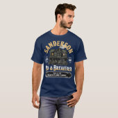Sanderson Bed & Breakfast ESTD 1693 T-shirt (Voorkant volledig)