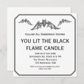 Sanderson Sister Halloween Uitnodiging (Voorkant / Achterkant)