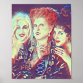 Sanderson Sisters Art Deco Print (Voorkant)