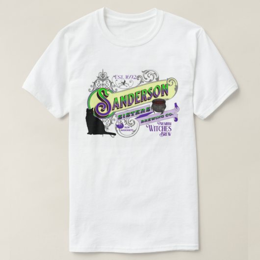 Sanderson Sisters Brewing Co. T-shirt (Design voorkant)