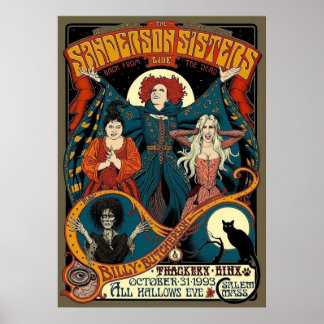 Sanderson Sisters Poster