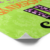 Sanderson zijn in een wereld van gewone heekjes poster (Hoek)