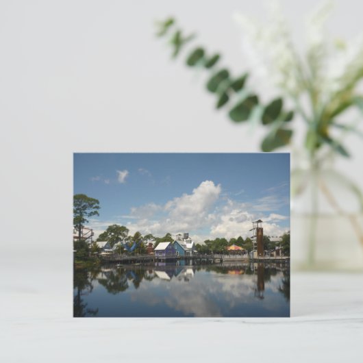 Sandestin Baytown Water Reflection Briefkaart (Staand voorkant)