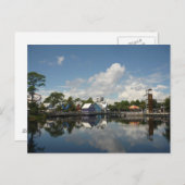 Sandestin Baytown Water Reflection Briefkaart (Voorkant / Achterkant)