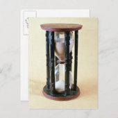 Sandglass, 17e eeuw briefkaart (Voorkant / Achterkant)