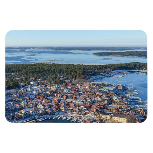 Sandhamn, Stockholm-eilandengroep, Zweden Magneet (Horizontaal)