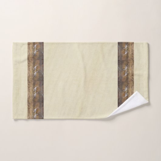 Sandhill Crane Birds Wildlife NWR Bath Towel Set Bad Handdoek (Handdoek)
