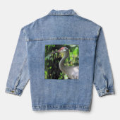 Sandhill Crane Denim Jacket (Achterkant)