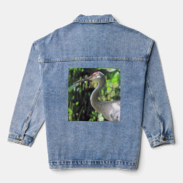 Sandhill Crane Denim Jacket