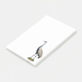 Sandhill Crane Foto 4x6 Notities Post-it® Notes (Schuin)