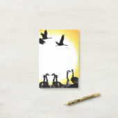 Sandhill Crane Geese Birds Wildlife Post-it Notes (Op bureau)