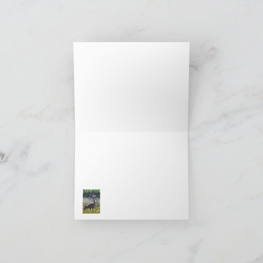 Sandhill Crane Kaart (Binnen)