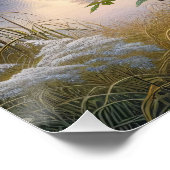 Sandhill Crane Koppel Decoupage Perfect Poster (Hoek)