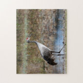 Sandhill Crane Legpuzzel (Verticaal)