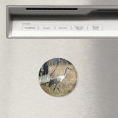 Sandhill Crane Magnet (Insitu (Vaatwasser))