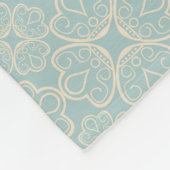 Sandhill Crane met Chick Fleece Deken (Hoek)