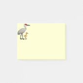 Sandhill Crane met Colt Post-it® Notes (Voorkant)