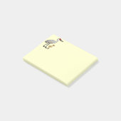 Sandhill Crane met Colt Post-it® Notes (Schuin)