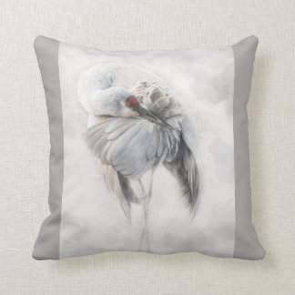 Sandhill Crane Pillow Kussen