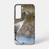 Sandhill Crane Samsung Galaxy Hoesje (Achterkant)