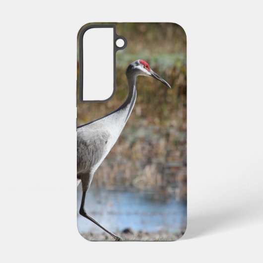 Sandhill Crane Samsung Galaxy Hoesje (Achterkant)
