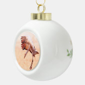 Sandhill Crane Tree Ornament (Rechts)