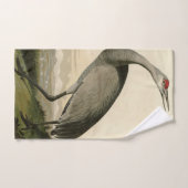 Sandhill Crane uit Audubon's Birds of America Bad Handdoek (Handdoek)