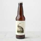 Sandhill Crane uit Audubon's Birds of America Bier Etiket (Voorkant)