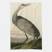Sandhill Crane uit Audubon's Birds of America Theedoek (Verticaal)