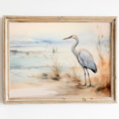 Sandhill Crane Waterverf Print