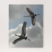 SANDHILL CRANES LEGPUZZEL (Verticaal)