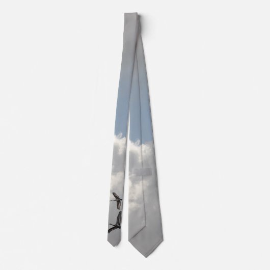 SANDHILL CRANES STROPDAS (Achterkant)