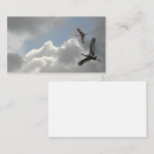 SANDHILL CRANES VISITEKAARTJE (Voorkant / Achterkant)