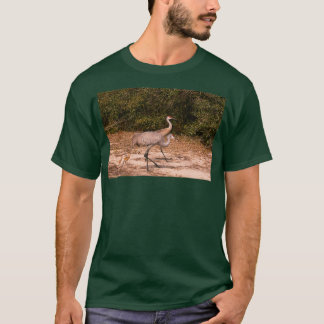 Sandhill cranes with chicks t-shirt