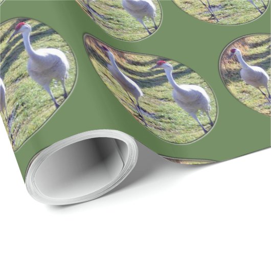 Sandhill Cranes Wrapping Paper Cadeaupapier (Rol Hoek)