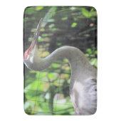 Sandhill kraan badmat (Voorkant Verticaal)