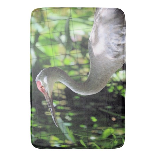 Sandhill kraan badmat (Voorkant Verticaal)