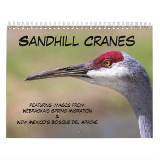 Sandhill kranen kalender