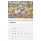 Sandhill kranen kalender (Jan 2027)