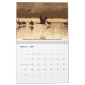 Sandhill kranen kalender (Feb 2027)