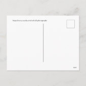 Sandhill kranen, vrolijk kerstfeest feestdagenkaart (Achterkant)