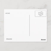 Sandhill silhouette op een roze zonnehemel briefkaart (Achterkant)